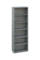 KNI 21 regál knihovnický lamino - šedá